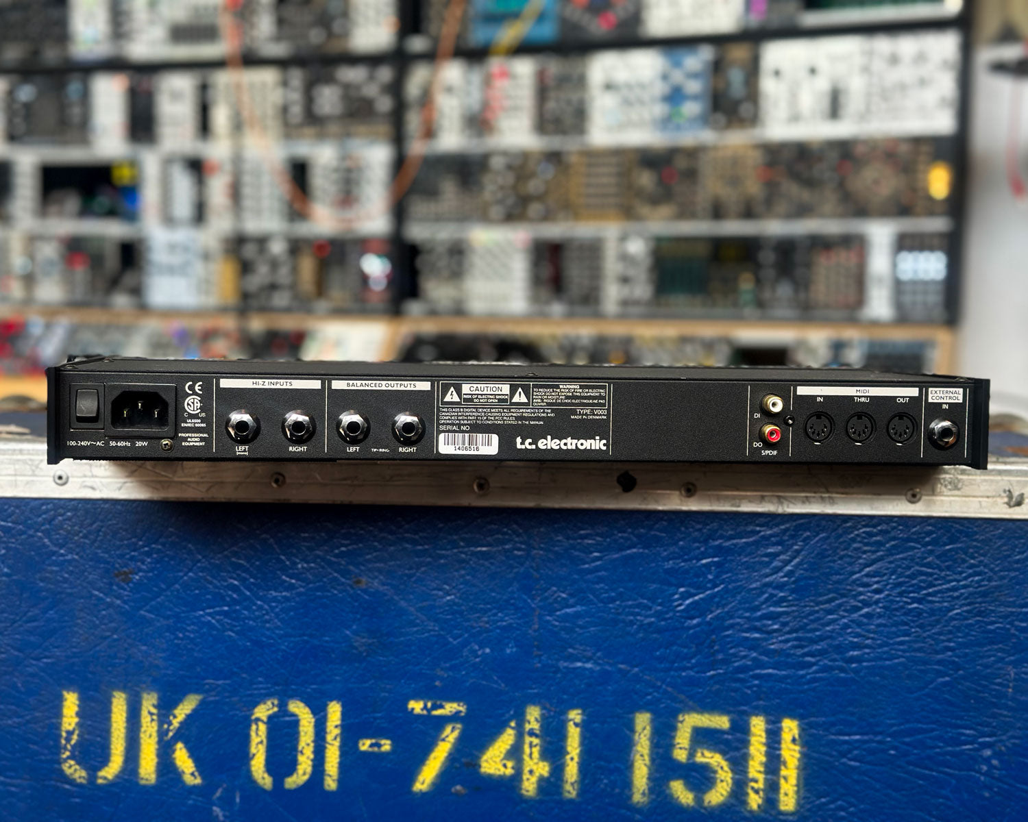 TC Electronic G-Force Multi Effects Processor – Found Sound