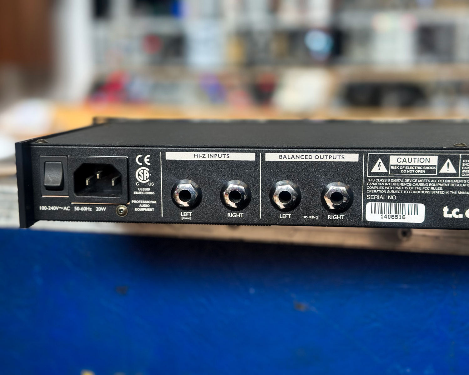 TC Electronic G-Force Multi Effects Processor – Found Sound