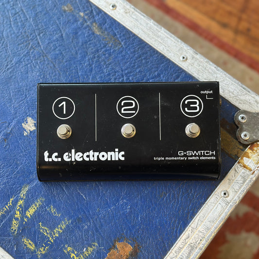 TC Electronic G Switch - Triple Momentary Footswitch