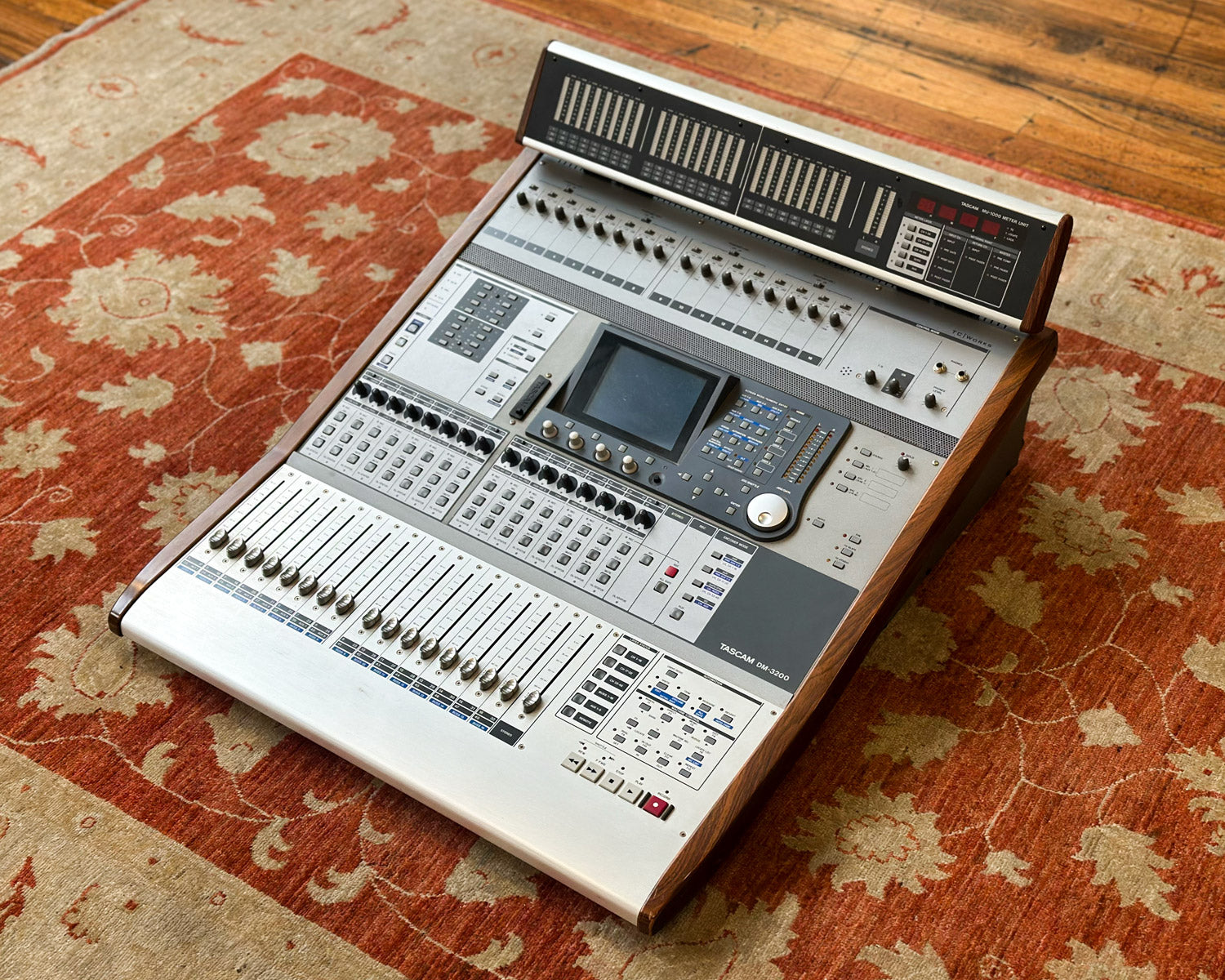 Tascam DM-3200 Digital Mixing Console w/MU-1000 Meter Bridge