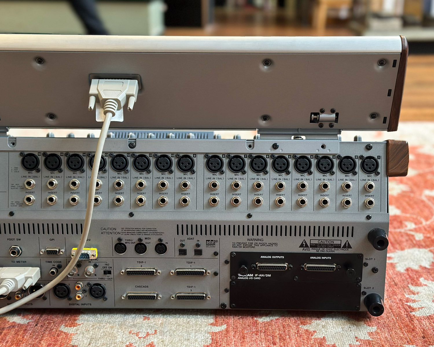 Tascam DM-3200 Digital Mixing Console w/MU-1000 Meter Bridge