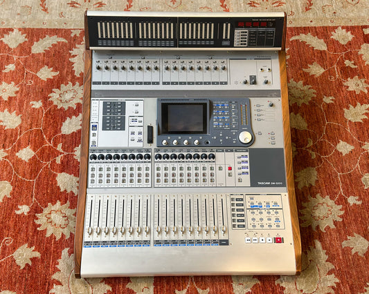 Tascam DM-3200 Digital Mixing Console w/MU-1000 Meter Bridge