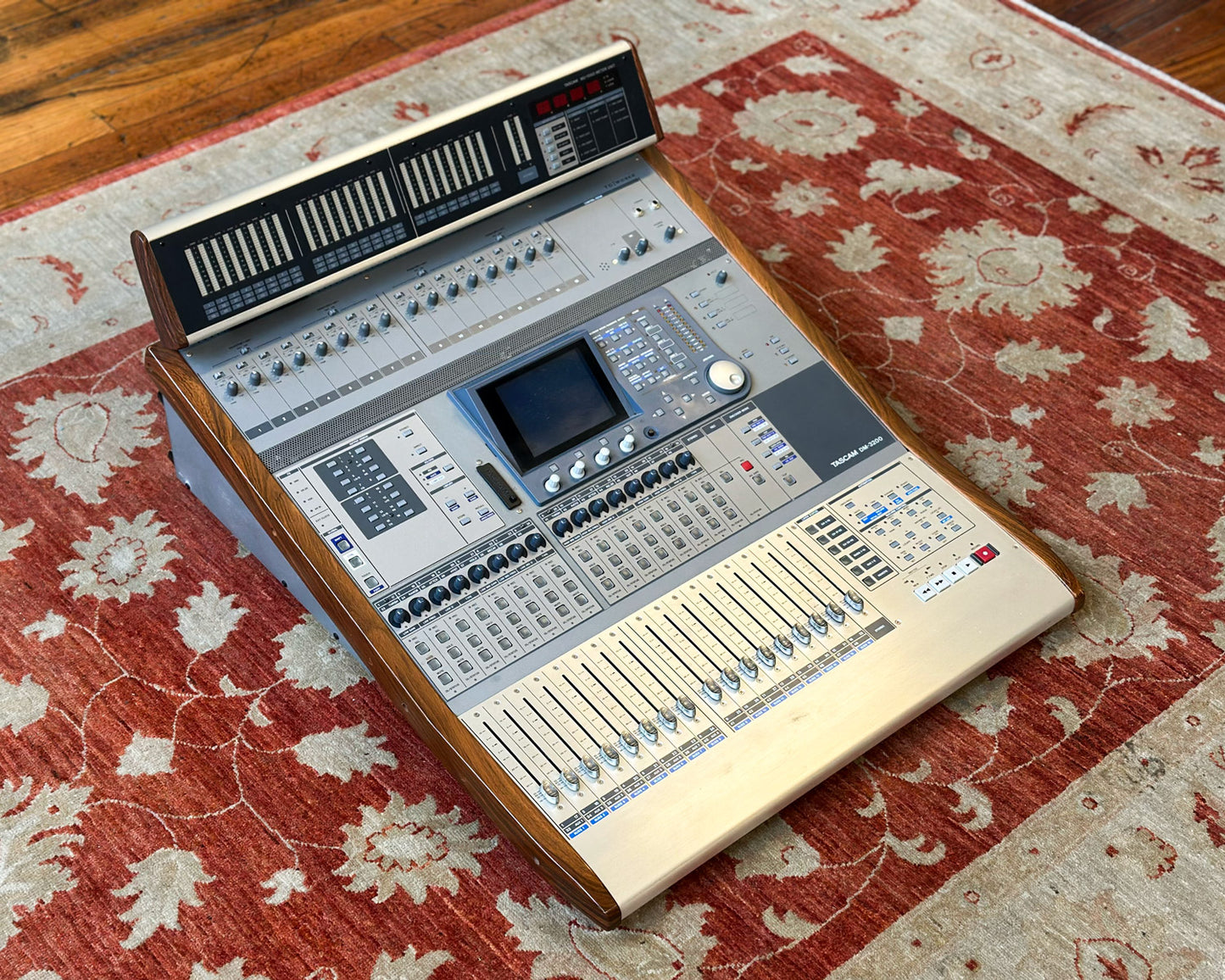 Tascam DM-3200 Digital Mixing Console w/MU-1000 Meter Bridge