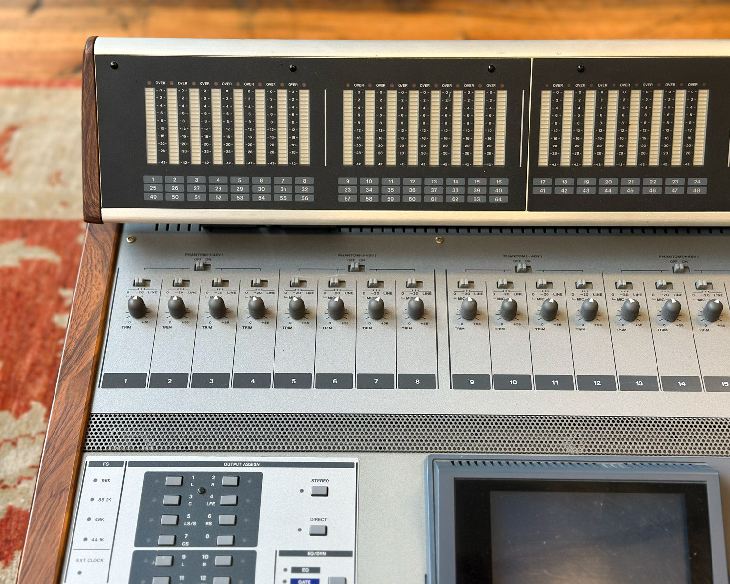 Tascam DM-3200 Digital Mixing Console w/MU-1000 Meter Bridge