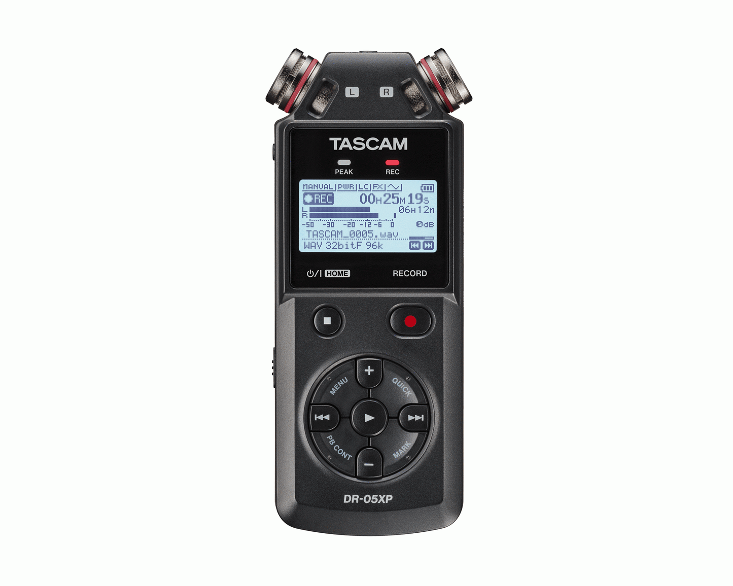 Tascam DR-05XP 2-Channel 32-Bit Float Handheld Recorder