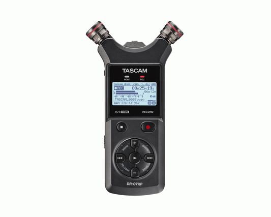 Tascam DR-07XP 2-Channel 32-Bit Float Handheld Recorder