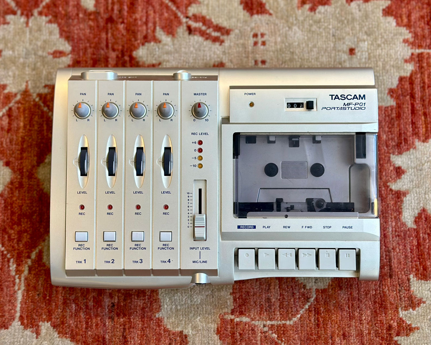 Tascam MF-PØ1 Portastudio 4-Track Multitrack Recorder Tascam MF-PØ1 Portastudio 4-Track Multitrack Recorder