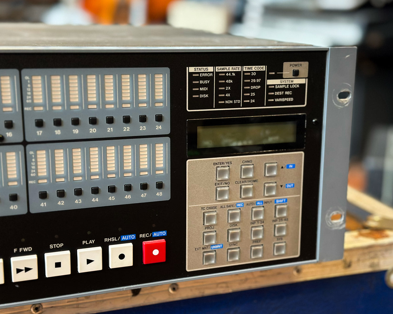 Tascam X-48 48-Track Hard Disk Workstation – Found Sound