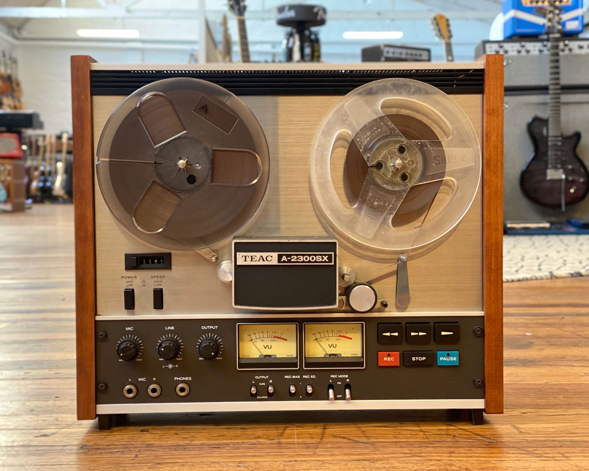 TEAC A-2300 SX Reel to Reel Tape Recording Machine, in 4K/ 60 Fps. 