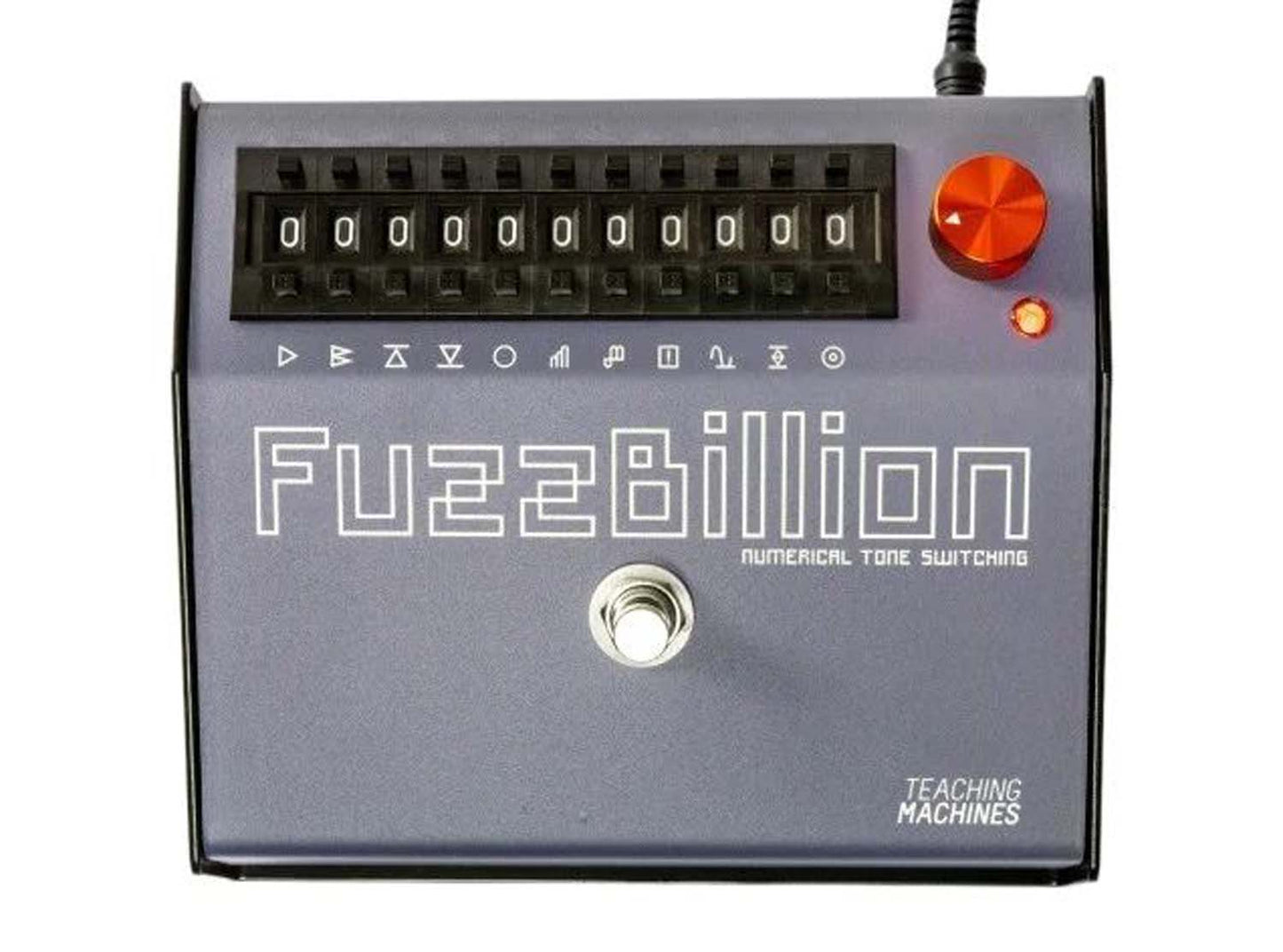 Teaching Machines Fuzzbillion Numerical Tone Switching Fuzz Pedal