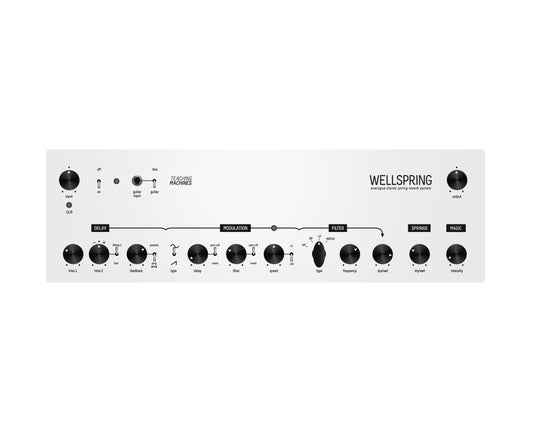 Teaching Machines Wellspring Stereo Spring Reverb Machine