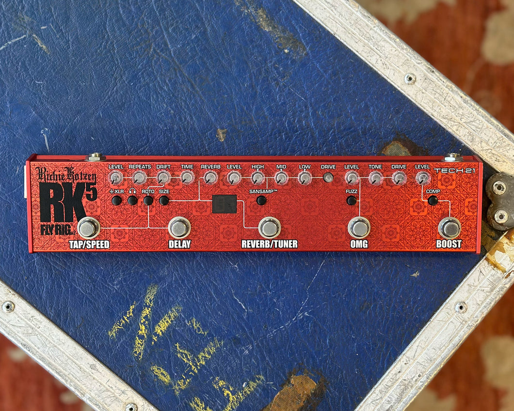 Tech 21 Richie Kotzen RK5 Fly Rig Multi Effects Pedal