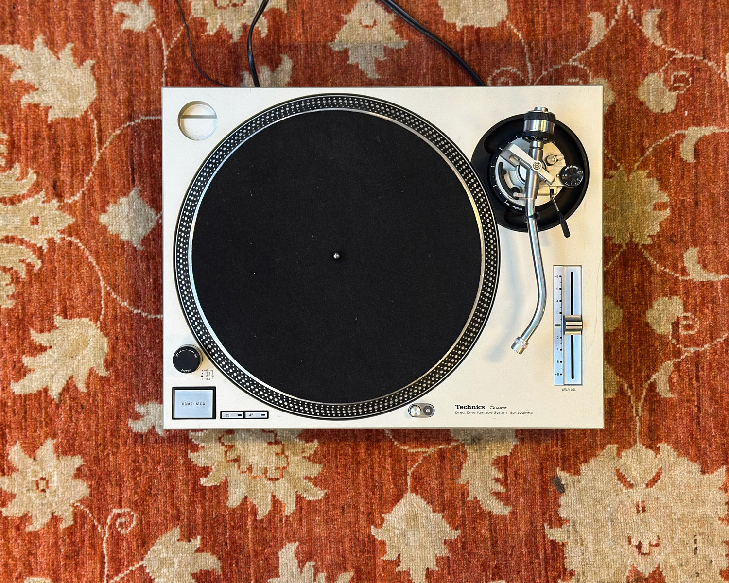 Sl 1200 Tornamesa Technics Quartz Technics SL-1200 MK2 Quartz