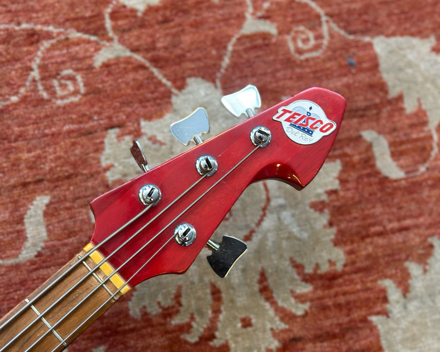 1966 Teisco EP-200B Del Rey Thinline Hollowbody Bass