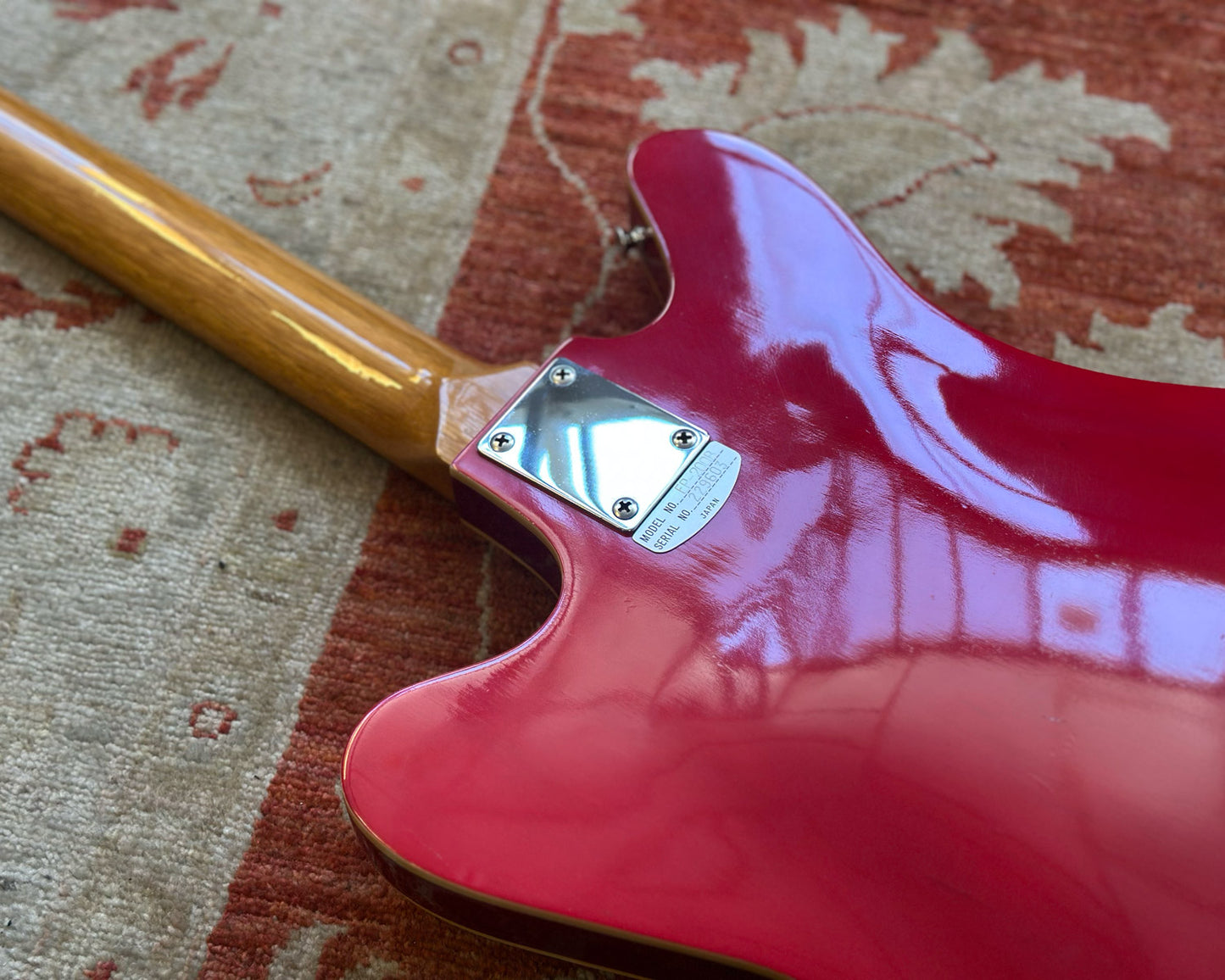 1966 Teisco EP-200B Del Rey Thinline Hollowbody Bass