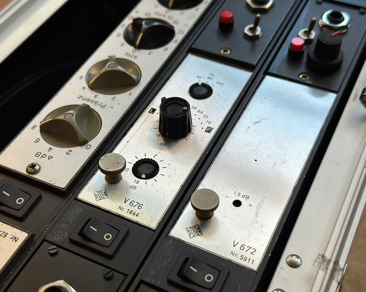 Vintage Racked Telefunken Preamplifier & EQ Bundle