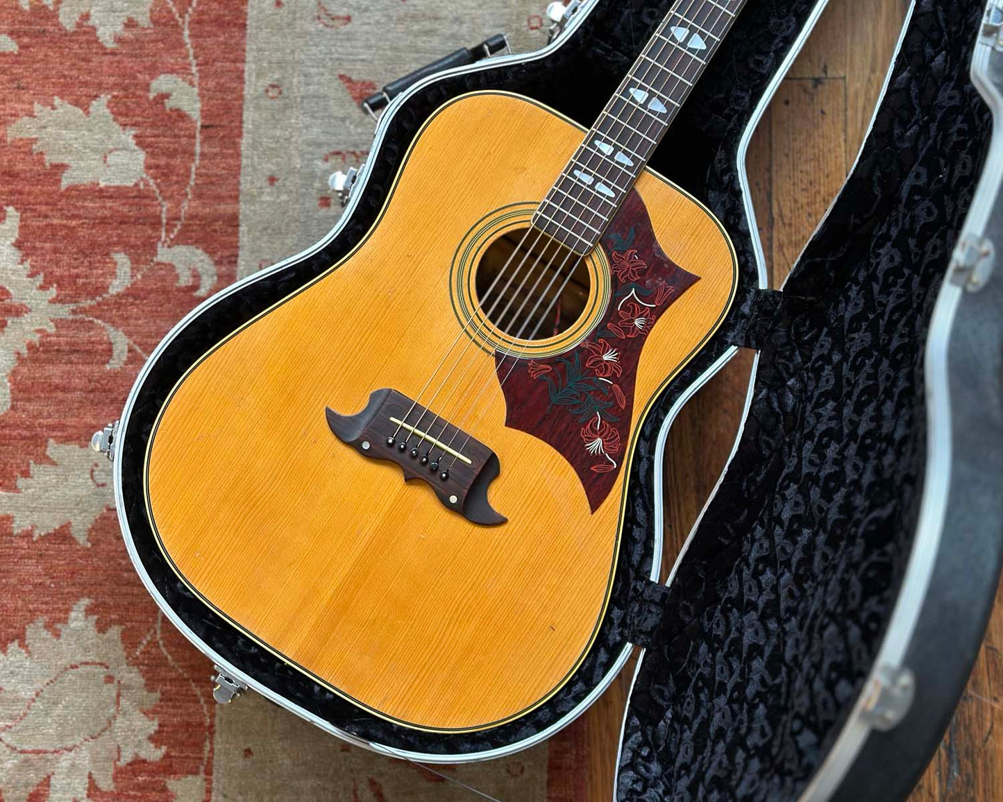 Terada GU 3563 Acoustic Electric Guitar w/ Piezo Pickup