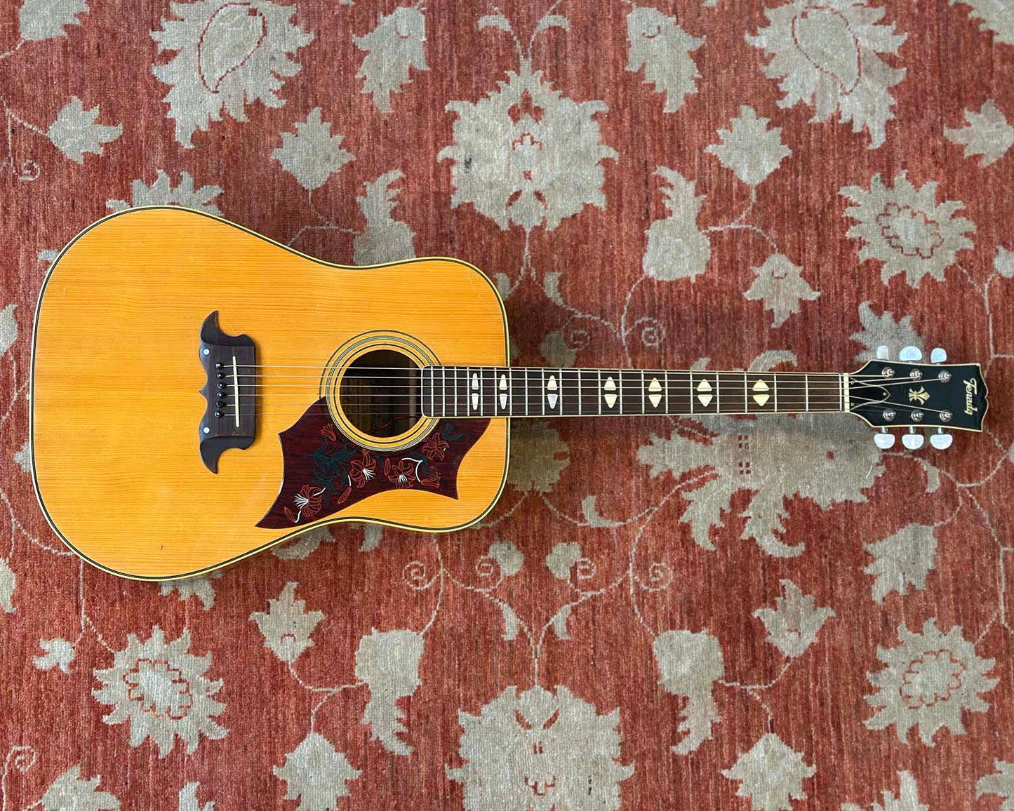 Terada GU 3563 Acoustic Electric Guitar w/ Piezo Pickup
