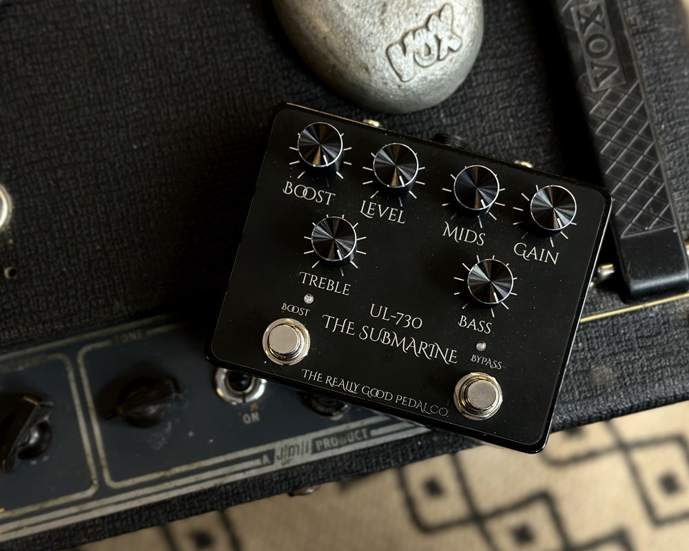 The Really Good Pedal Co. The Submarine - VOX UL-730 Clone (D*ctor R*bert) w/ Max Schau Boost - 'The Beatles / Joy Division In-A-Box'