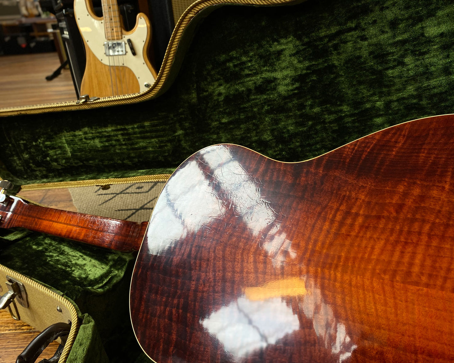 '97 Tim Scheerhorn Slide Guitar - R body Resophonic Guitar