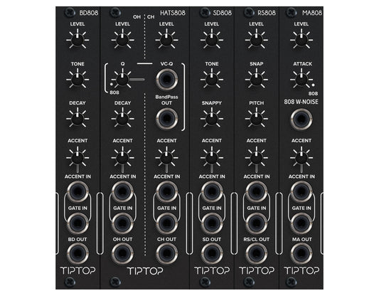 Tiptop Audio 808 Bundle - Black