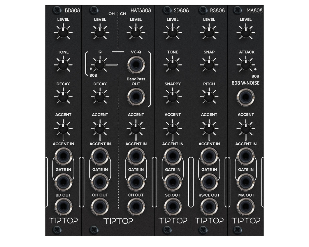 Tiptop Audio 808 Bundle - Black
