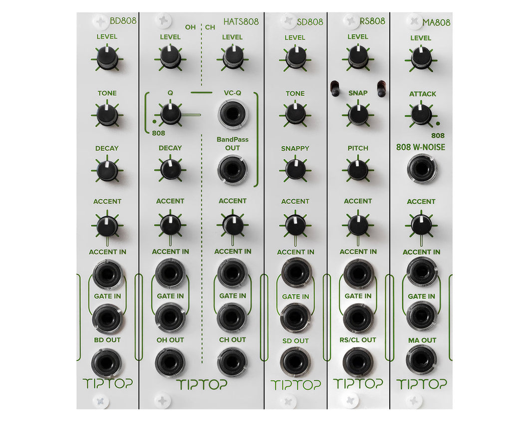 Tiptop Audio 808 Bundle - White