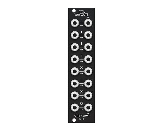 Tiptop Audio Wayout8 Patchbay - Black
