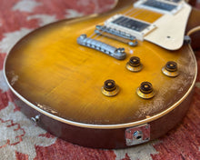 Load image into Gallery viewer, 1979 Tokai Reborn Old - &#39;58 Burst Lawsuit / LS-120 - Open Book Headstock w/ OHSC - Made in Japan (4.4kg)
