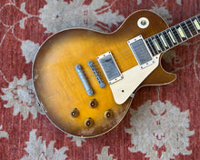 Load image into Gallery viewer, 1979 Tokai Reborn Old - &#39;58 Burst Lawsuit / LS-120 - Open Book Headstock w/ OHSC - Made in Japan (4.4kg)
