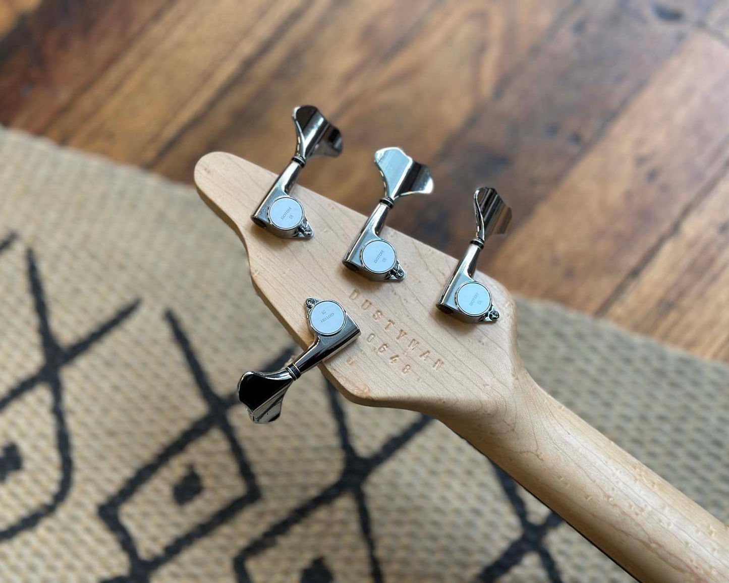 Tomkins Dusty Mann Signature 'The Dustyman' Custom 3/4 Bass - Made in Australia