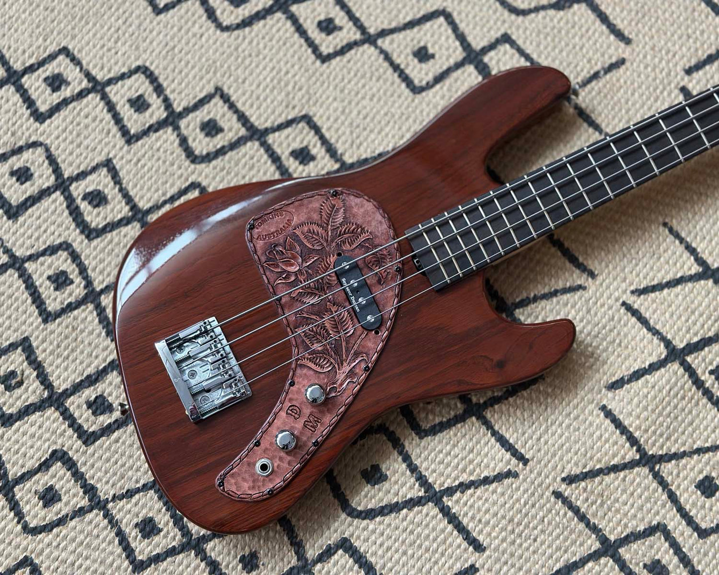 Tomkins Dusty Mann Signature 'The Dustyman' Custom 3/4 Bass - Made in Australia