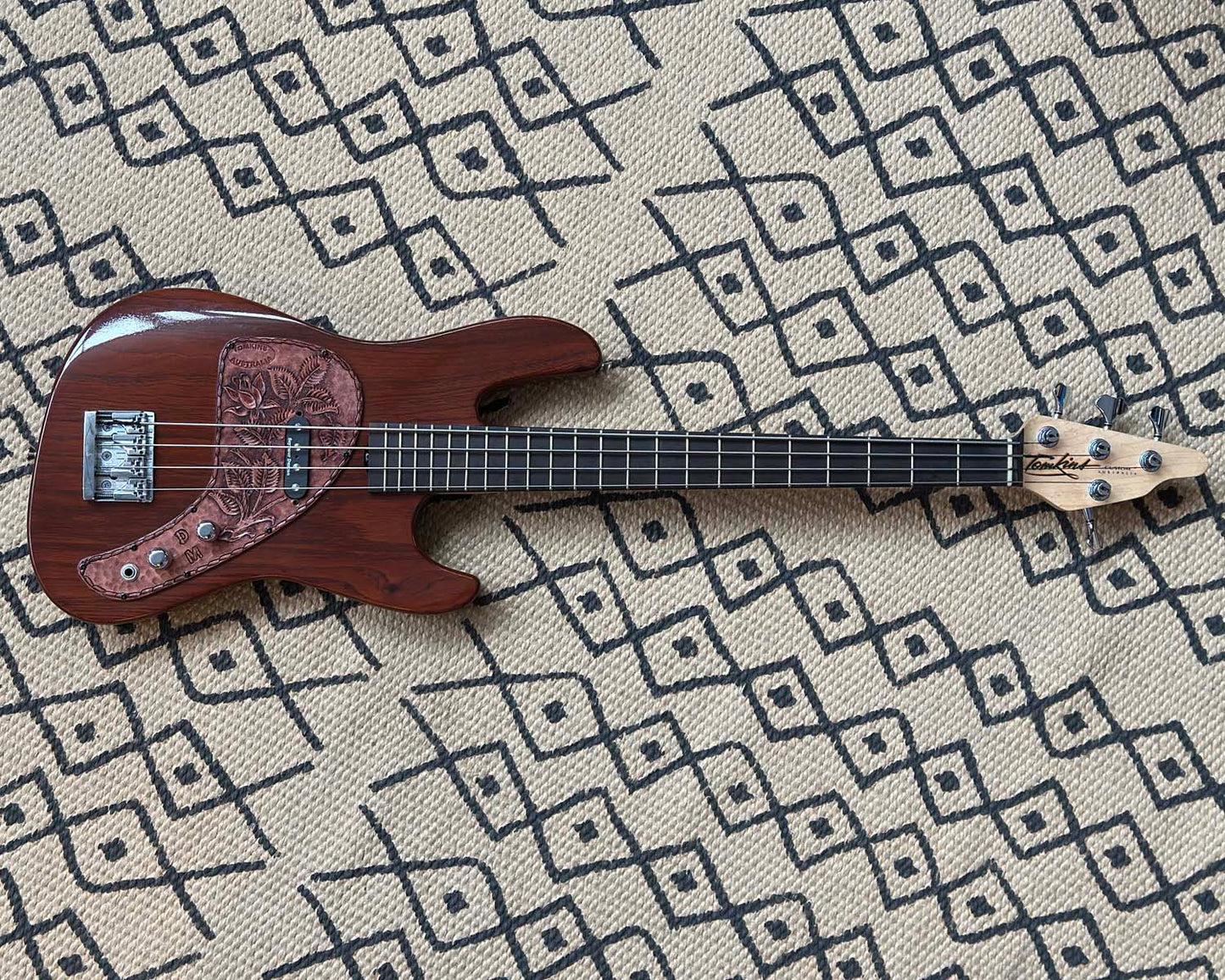 Tomkins Dusty Mann Signature 'The Dustyman' Custom 3/4 Bass - Made in Australia