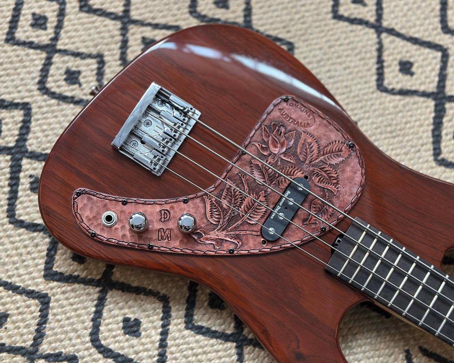 Tomkins Dusty Mann Signature 'The Dustyman' Custom 3/4 Bass - Made in Australia