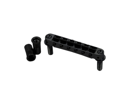 TonePros System II T3BT Metric Tune-O-Matic Bridge - Cosmo Black