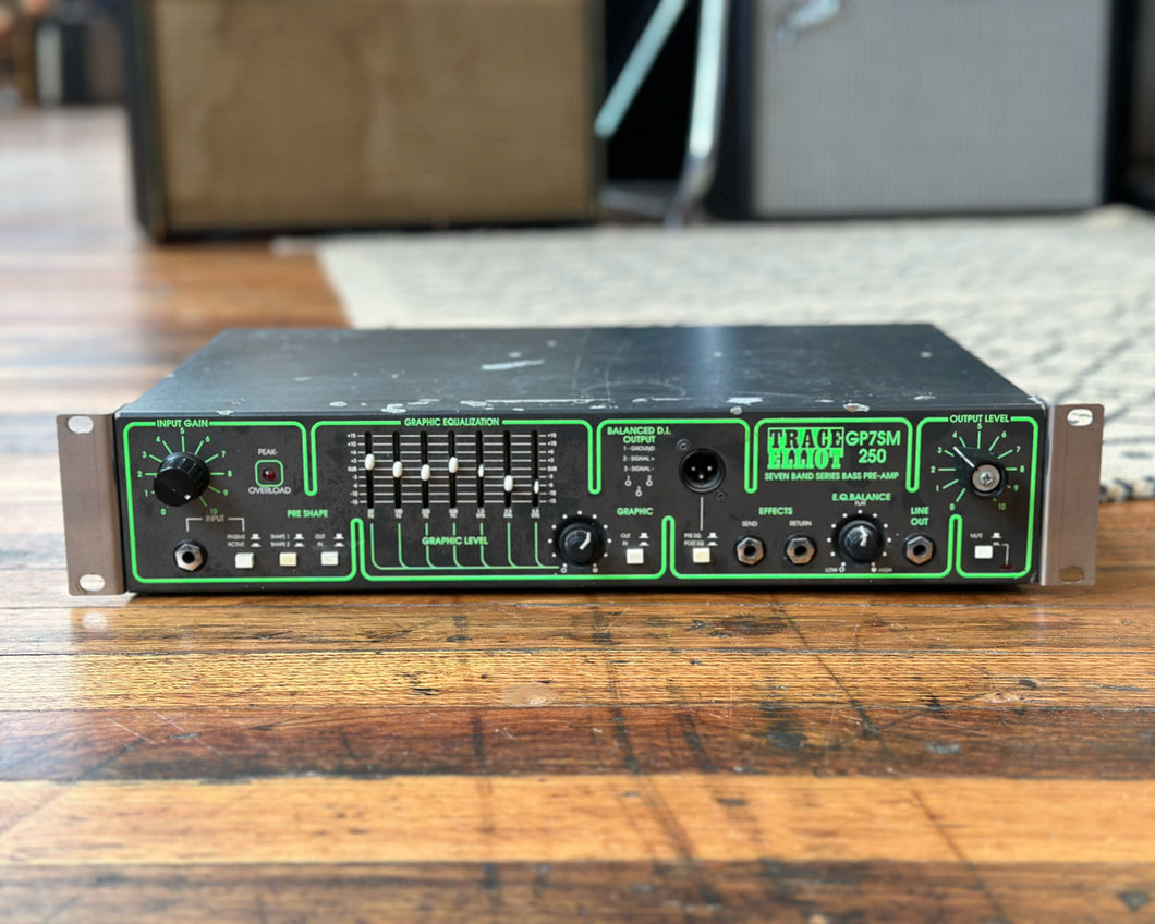 Trace Elliot GP7SM Seven Band Series Bass Pre-Amp