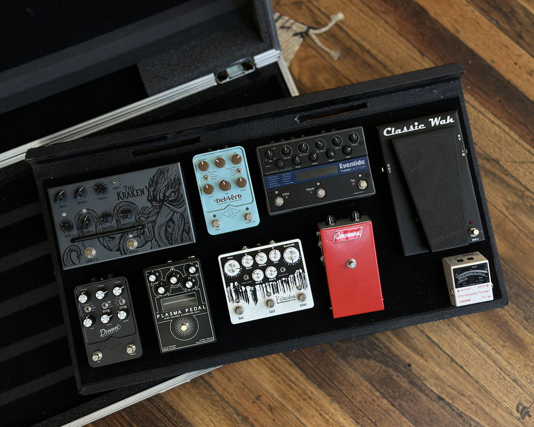 Transit Pak Cases Custom-Built Flight Case w/Gator Pedalboard