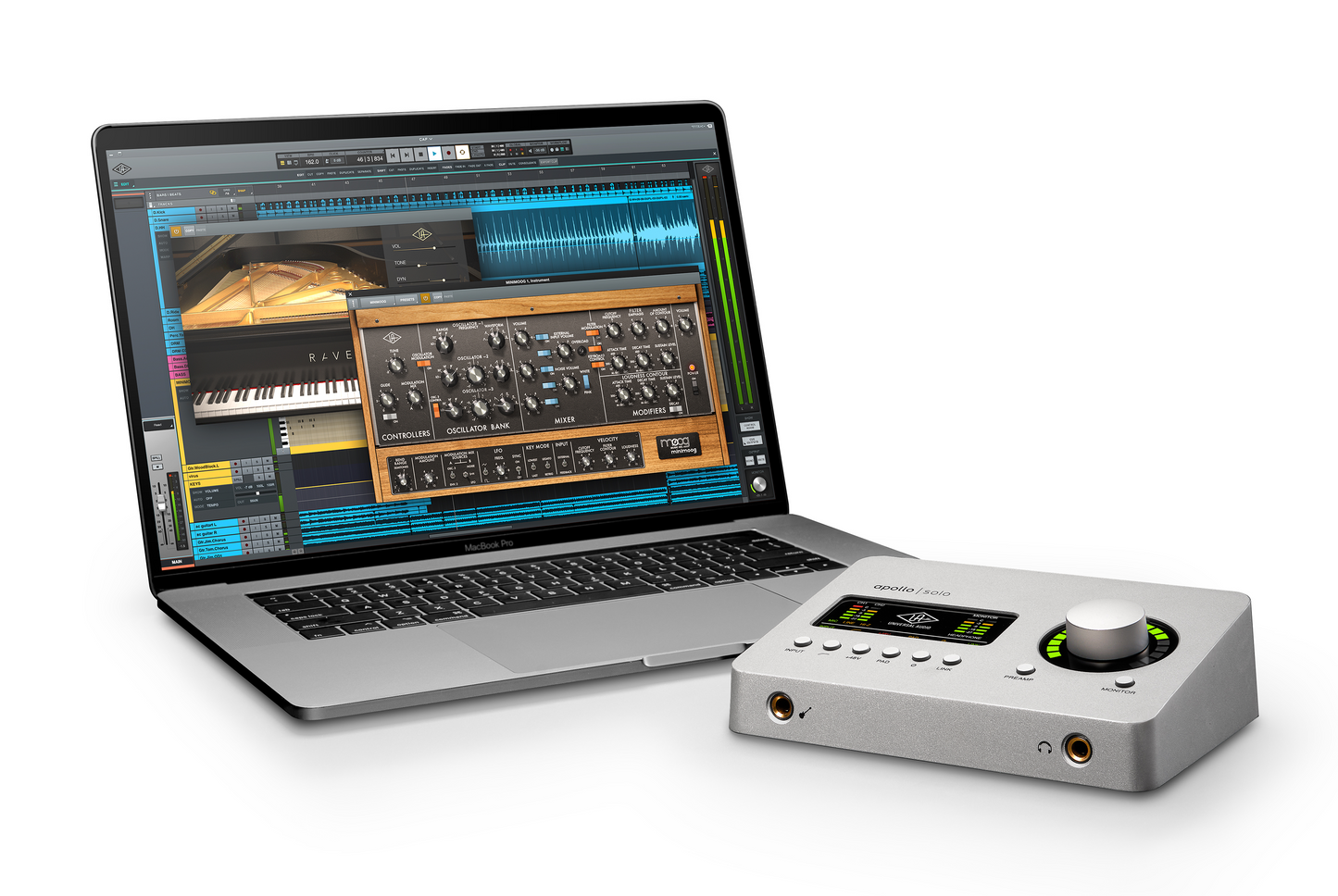 Universal Audio Apollo Solo Thunderbolt 3 Audio Interface Heritage Edition