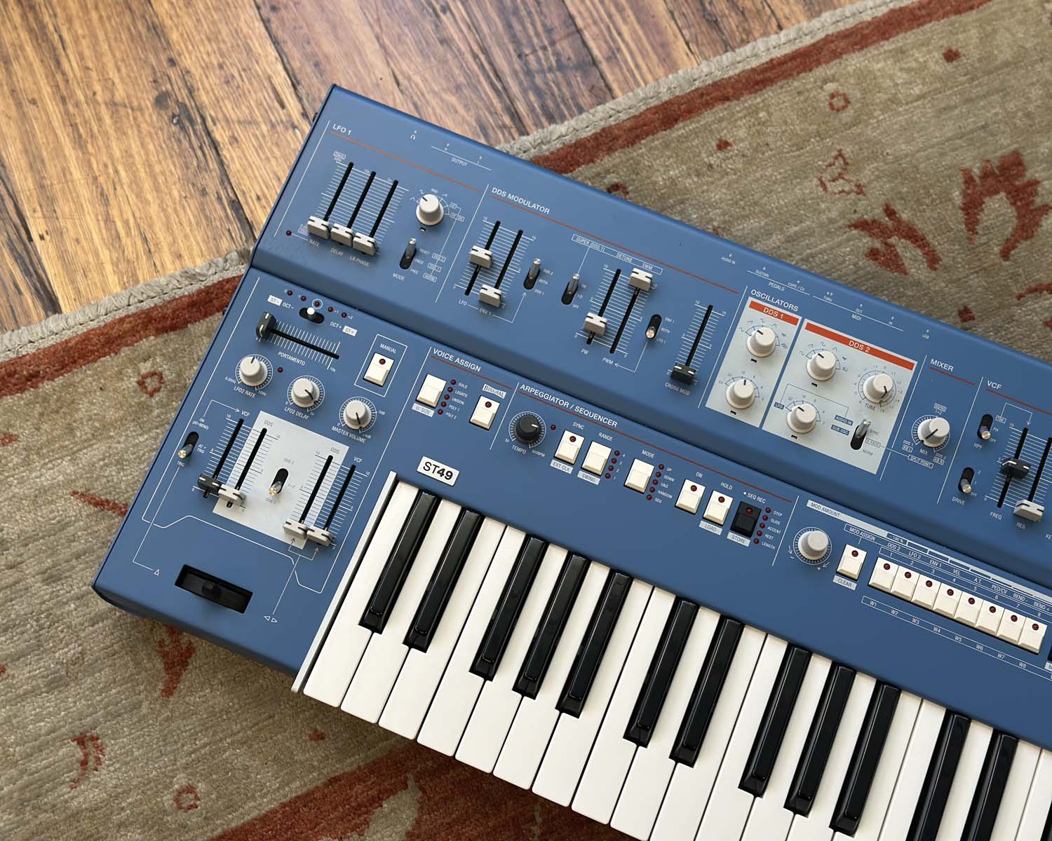 UDO Super 6 ST49 - Blue w/ SuperTouch Mod – Found Sound