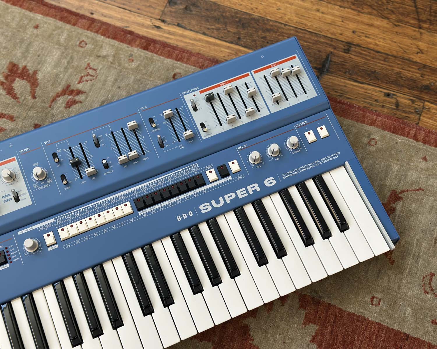 UDO Super 6 ST49 - Blue w/ SuperTouch Mod – Found Sound