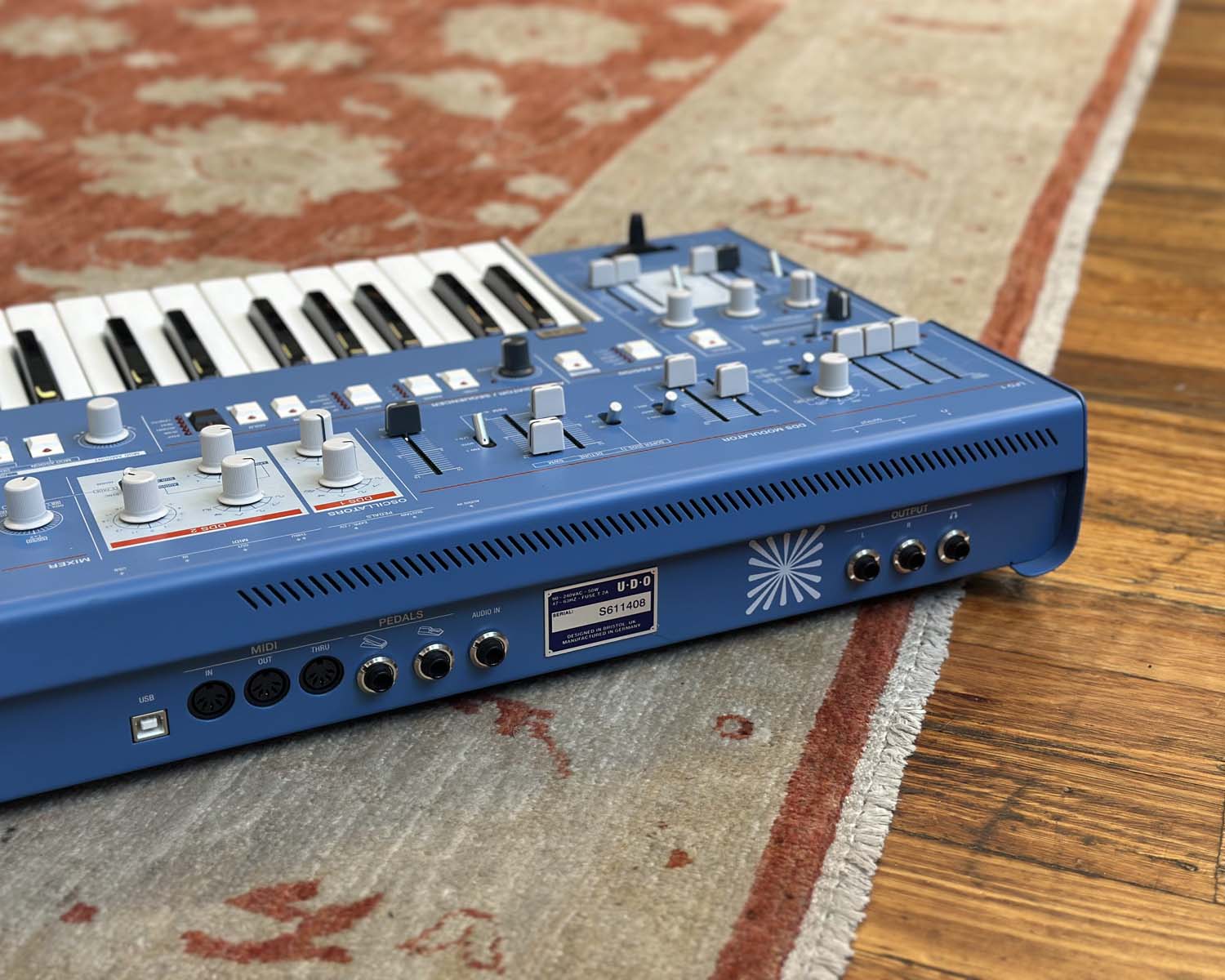 UDO Super 6 ST49 - Blue w/ SuperTouch Mod – Found Sound