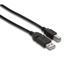 Load image into Gallery viewer, Hosa Technology USB Type A to USB Type B - 3ft
