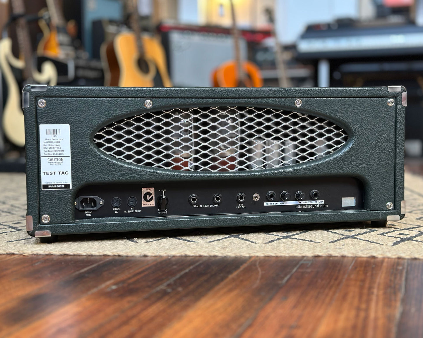 Ulbrick Arena 50 KT66-loaded Head - Made in Australia - Serial #0001