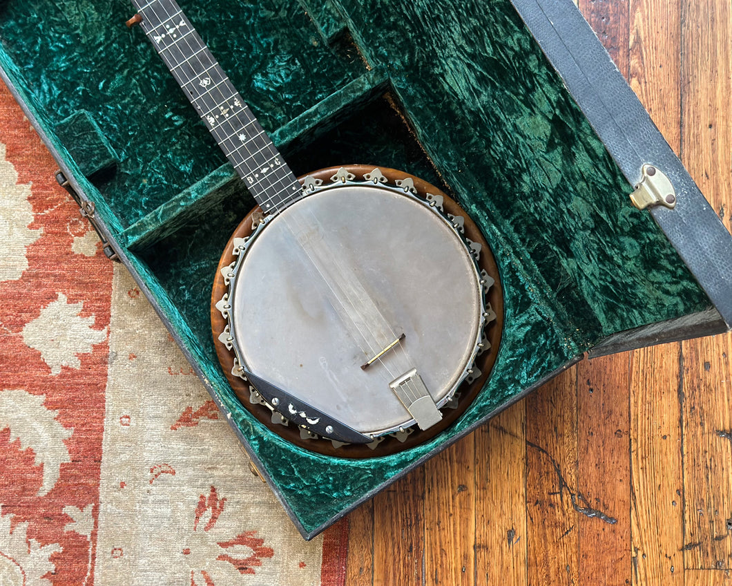 5 String Banjo with Stamford Case