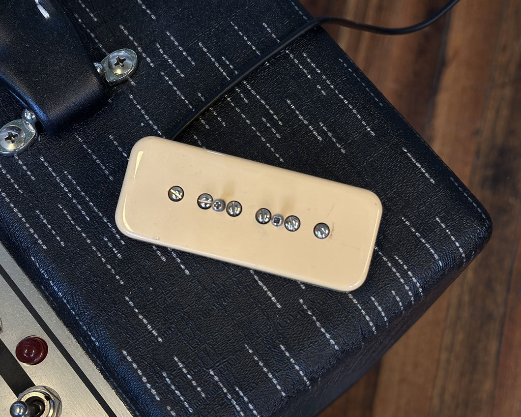 Handwound P-90 Soapbar Bridge Pickup w/ Cream Cover