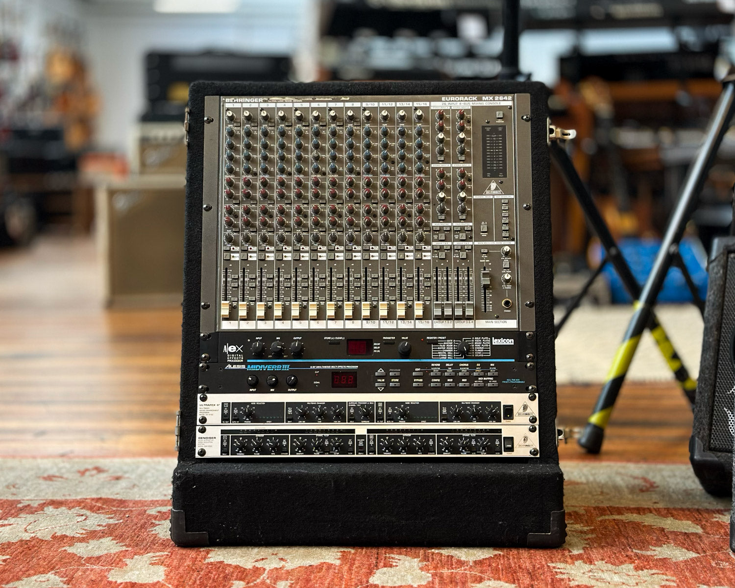 PA Bundle w/ Behringer Eurorack 2462, Alesis Alex, Alesis