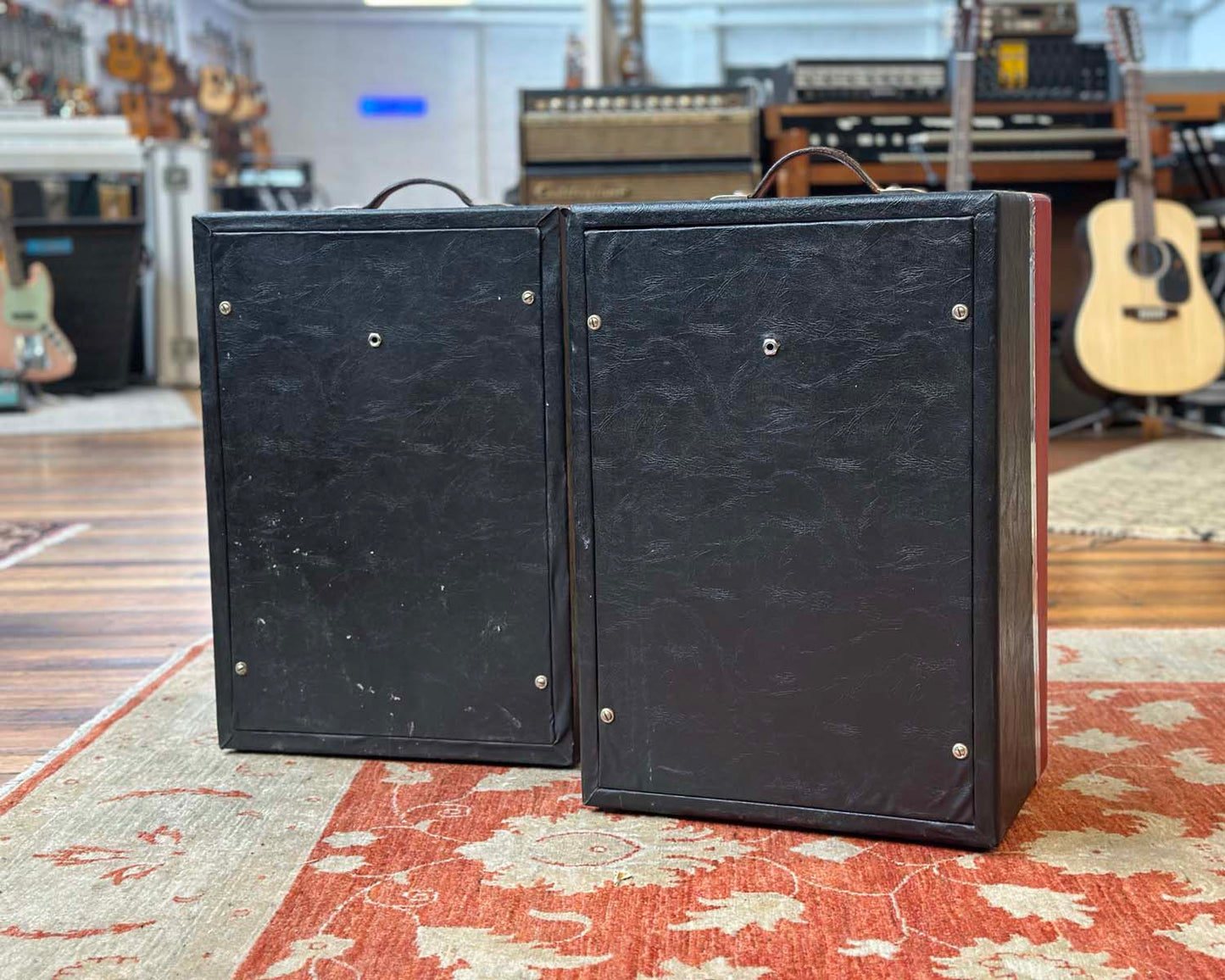 Custom Speaker Cabinets loaded with '60s Rola 12PEG Speakers