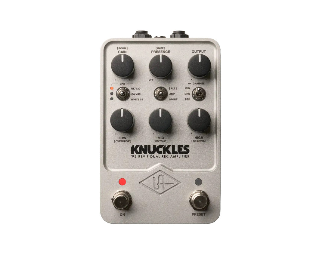 Universal Audio Knuckles '92 Rev F Dual Rec Amplifier Pedal