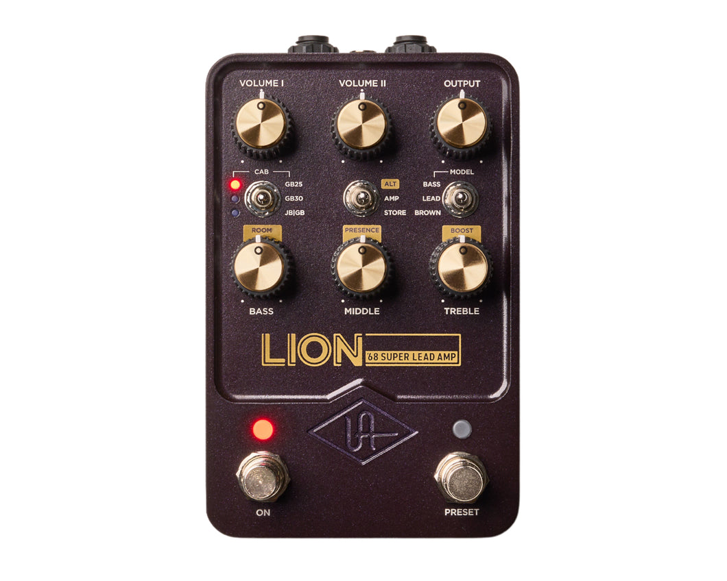 Universal Audio Lion 68 Super Lead / Plexi Amp Pedal