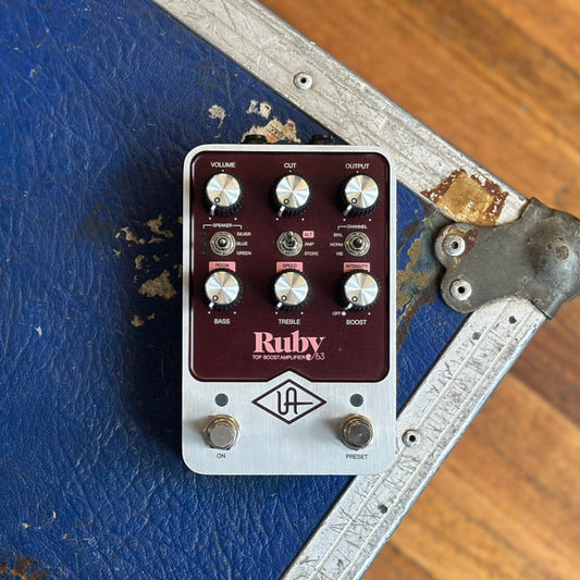 Universal Audio Ruby ’63 Top Boost